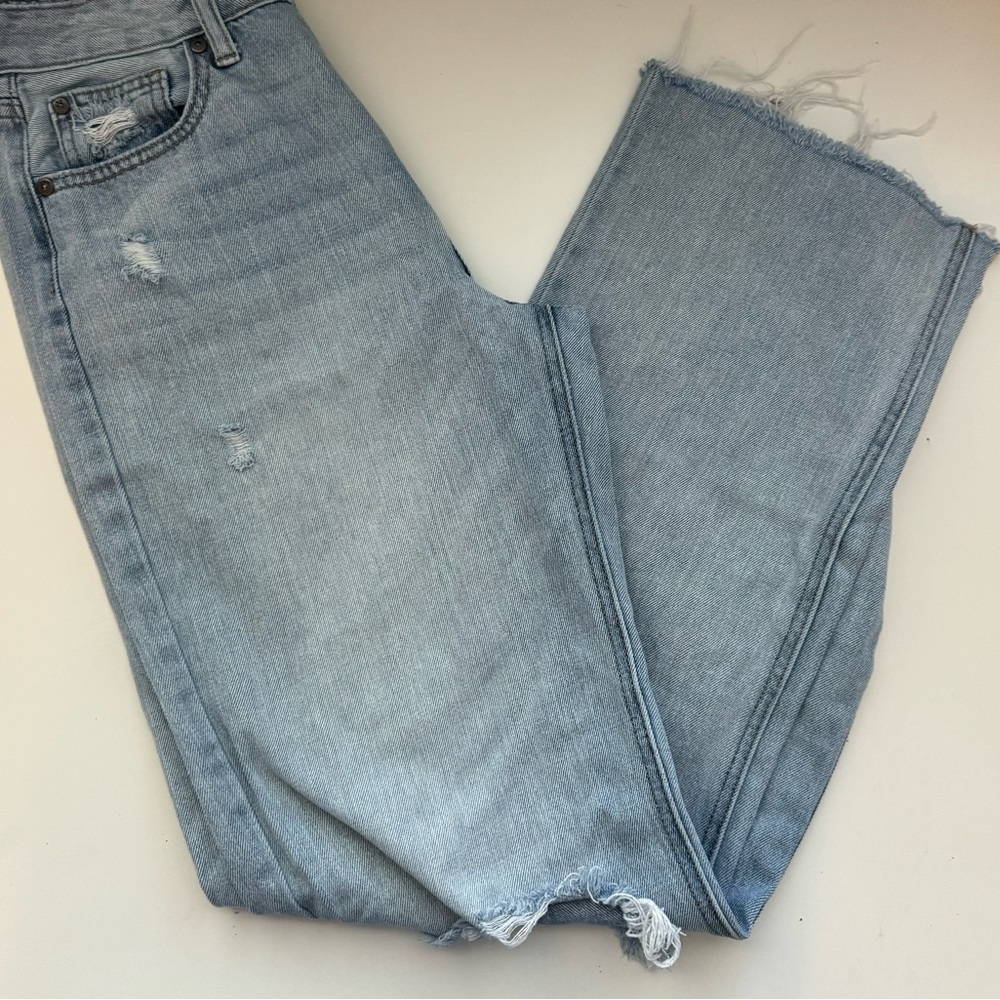 Light wash jeans